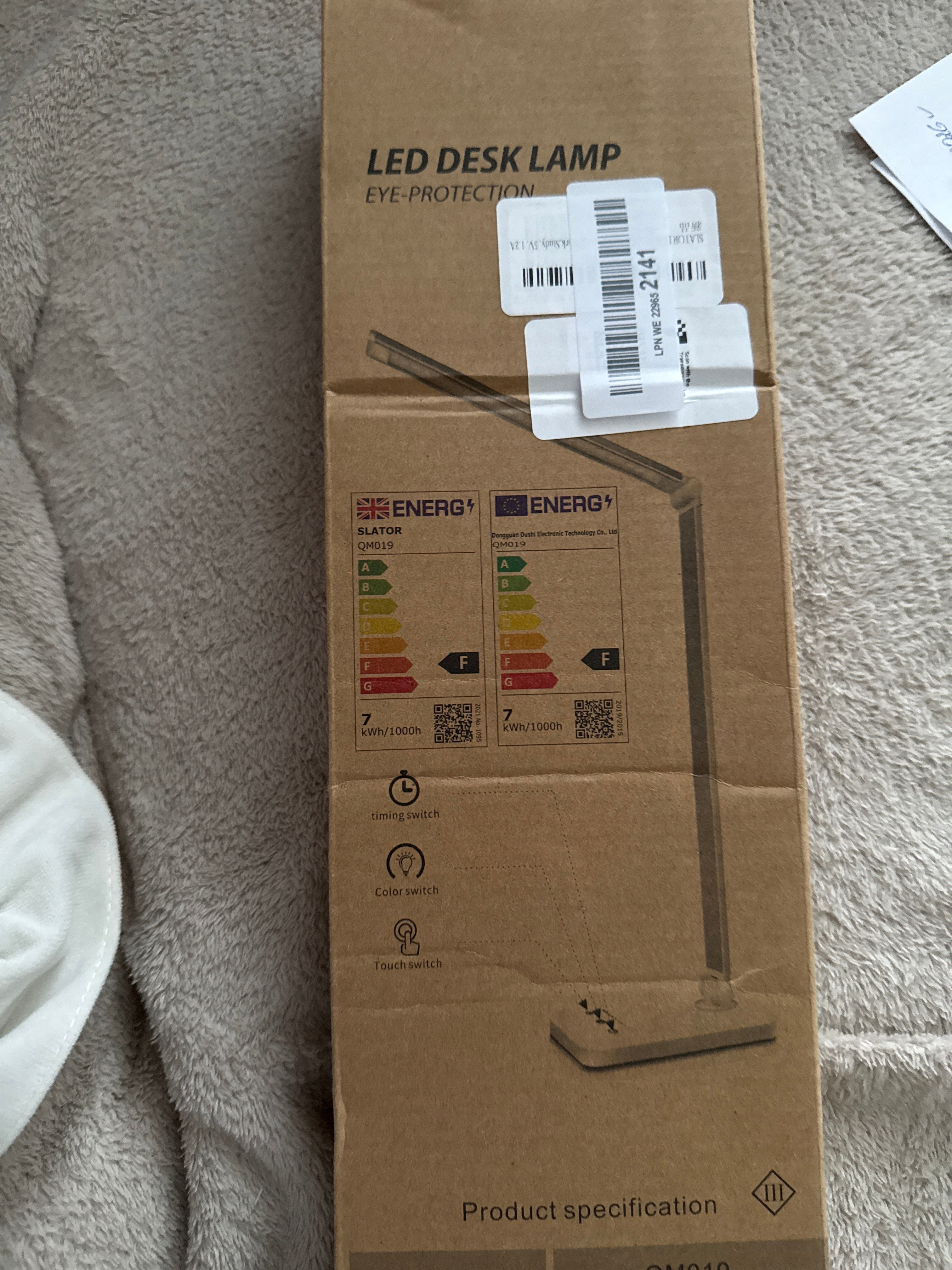 Led desk lamp