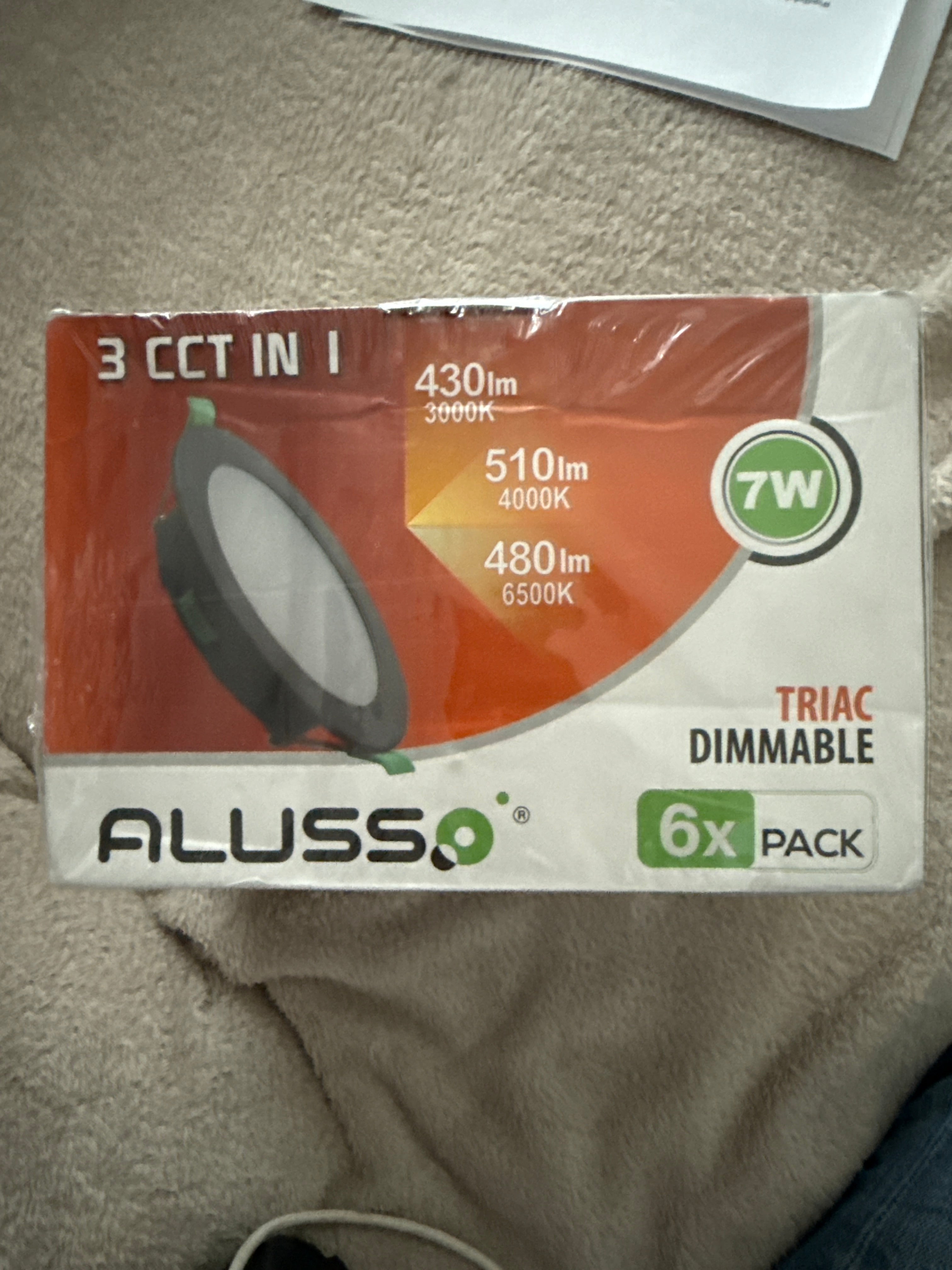 Halogeny led 6sztuk