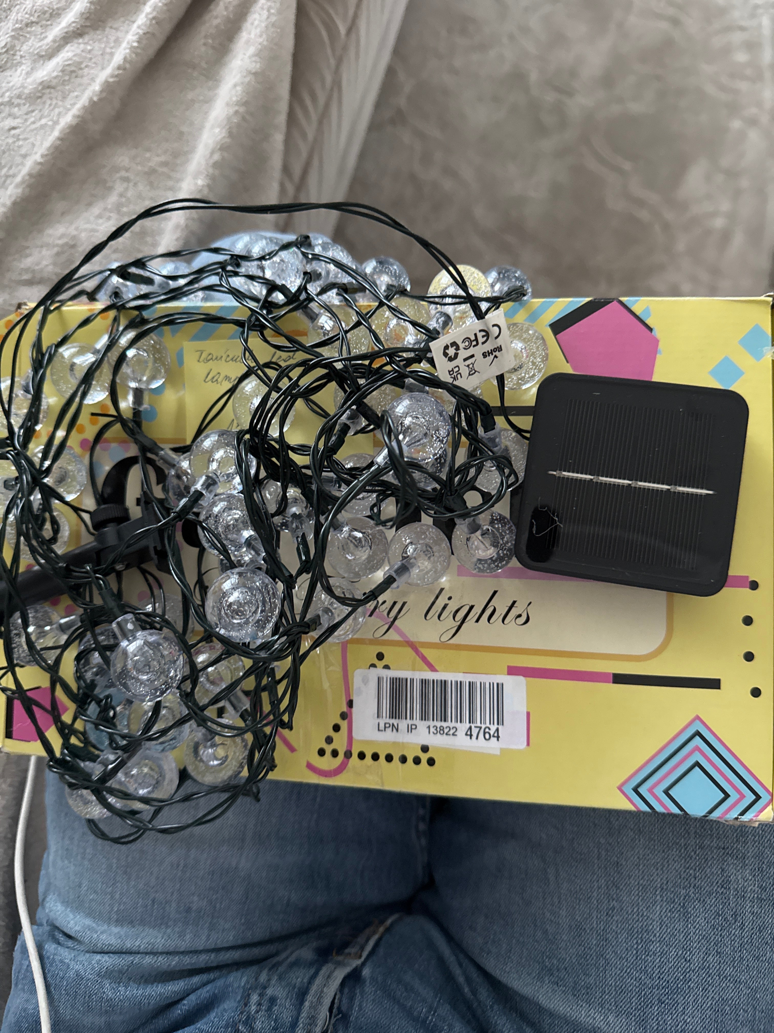 Lampki solarne led