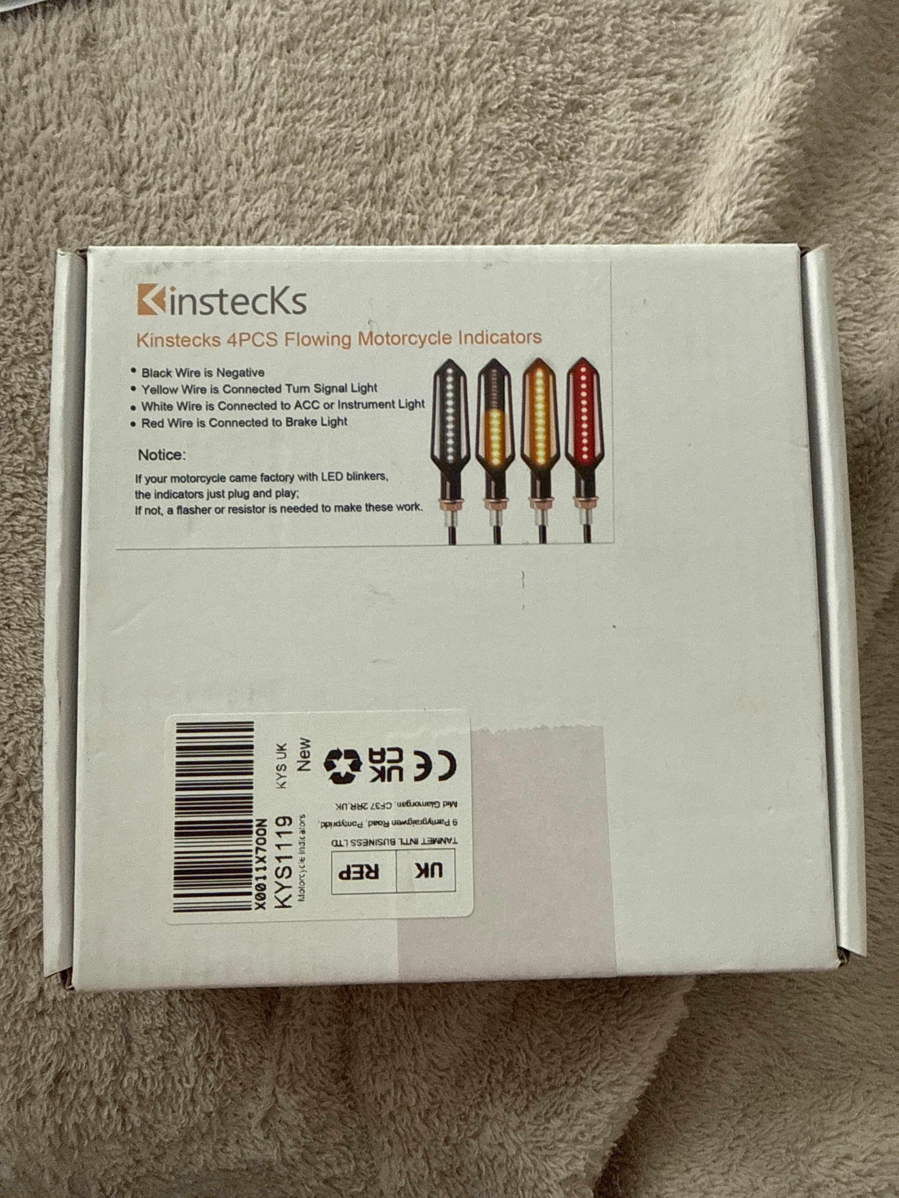 Kierunki led 4 sztuki